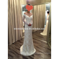 2016 Mode de haute qualité en V-neckline robe de mariée robe de mariée